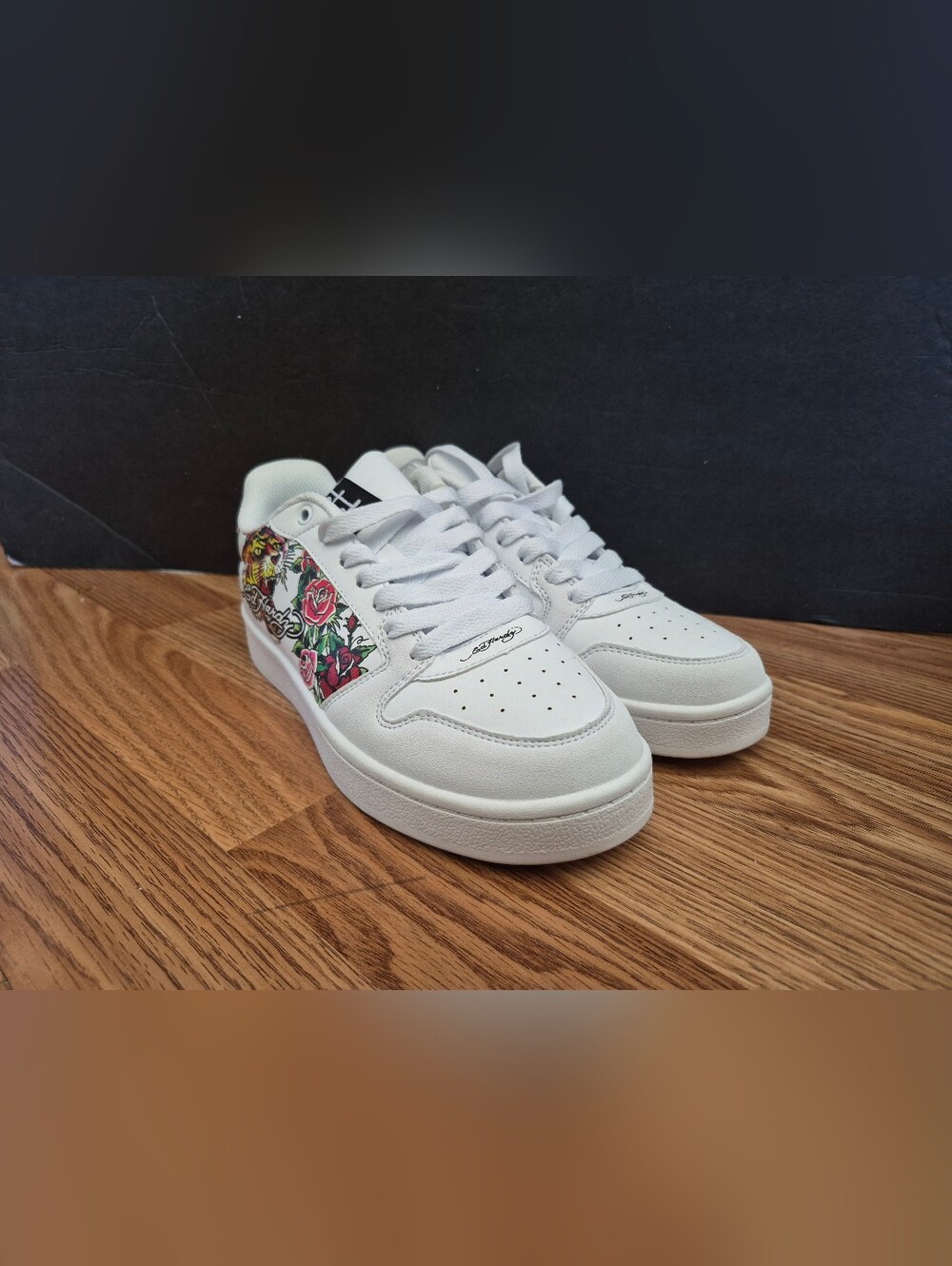Ed Hardy Women's White Sneakers  Brand new